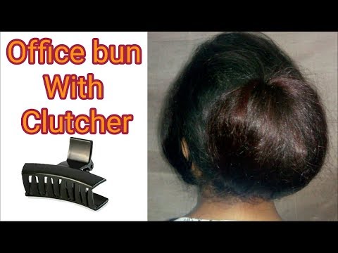 Office n College Hairstyle with Clutcher for Girls || Formal Hairstyle for girls | Stylopedia Video