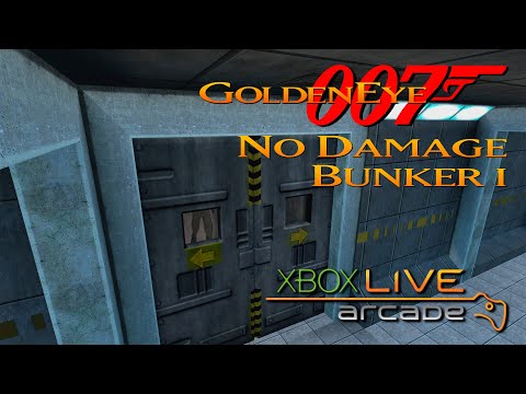 GoldenEye 007 XBLA - Bunker I - 00 Agent - No Damage