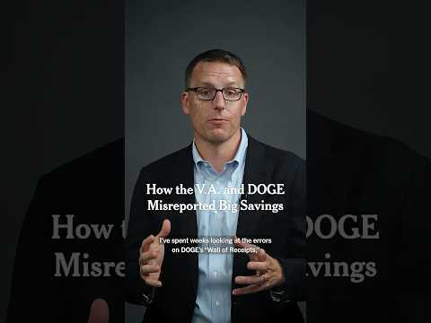 How the V.A. and DOGE Misreported Savings