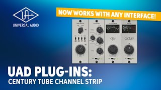 Video thumbnail for Universal Audio UAD Century Tube Channel Strip Plug-in Demo by Sweetwater