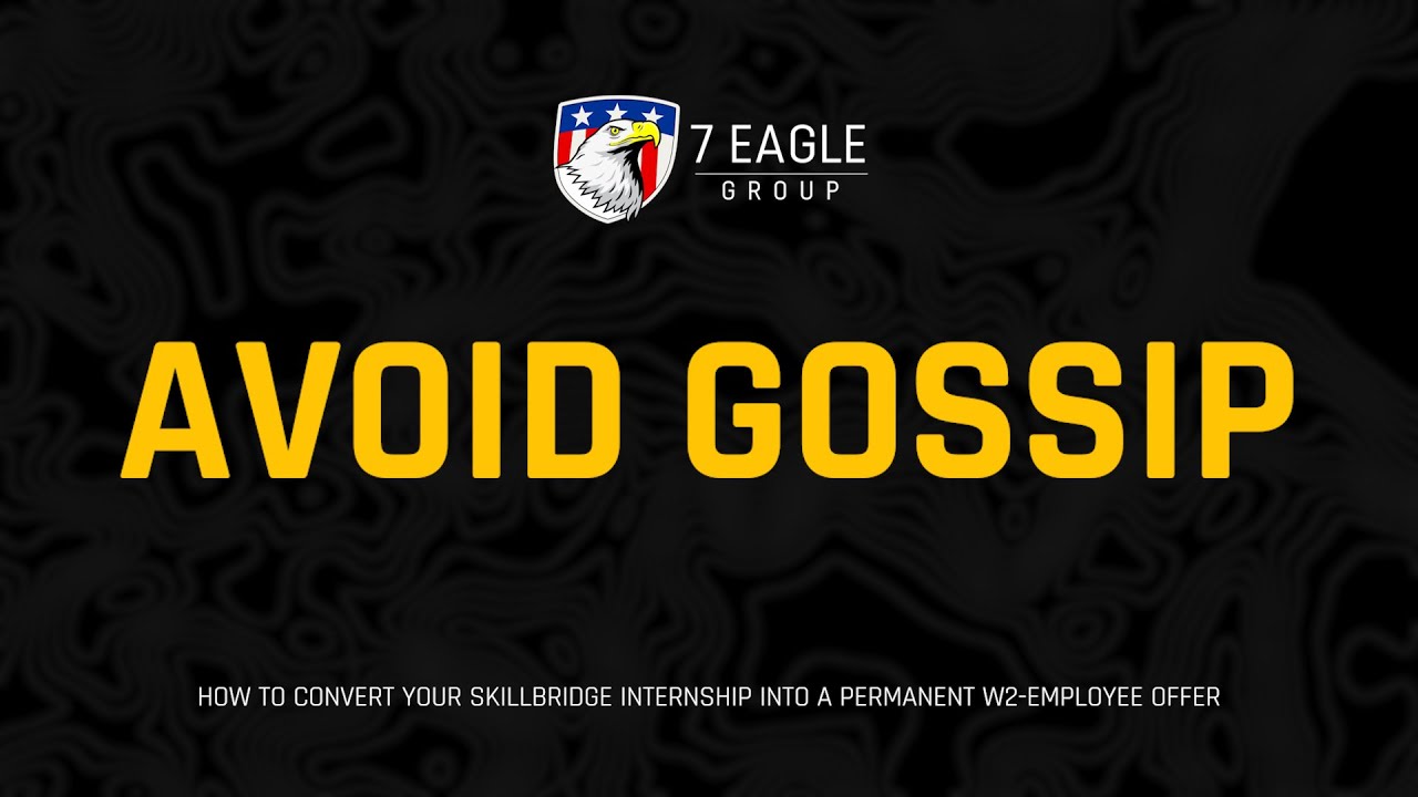 Avoid Gossip