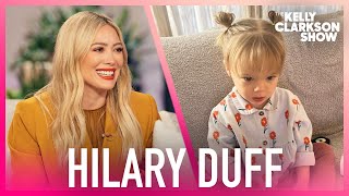 Hilary Duff Teaches Kelly Clarkson How To Cut Kids' Bangs