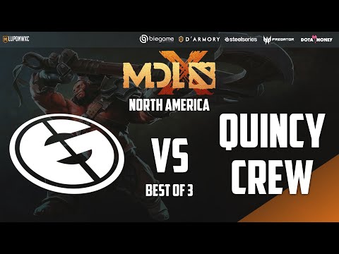Evil Geniuses vs Quincy Crew Game 1 (BO3) | MDL Chengdu Major NA Playoffs