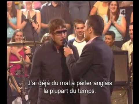 OASIS - Liam Gallagher Interview (TARATATA France 09.06.2005)