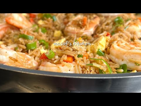 How To Make A Perfect Egg Fried Rice//Quick And Easy Egg Fried Rice @MasofsKitchen 