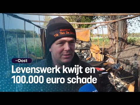 Radiopiraten zien complete studio in vlammen opgaan | RTV Oost