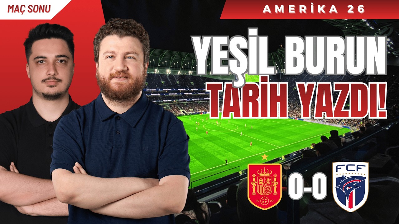 Yeşil Burun Tarih Yazdı!... Haramball!.. İspanya 0-0 Yeşil Burun Adaları