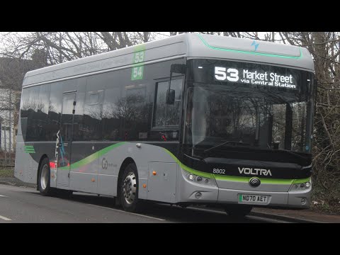 Not Brilliant | Service 53: 8802/ND70AET - Yutong E10