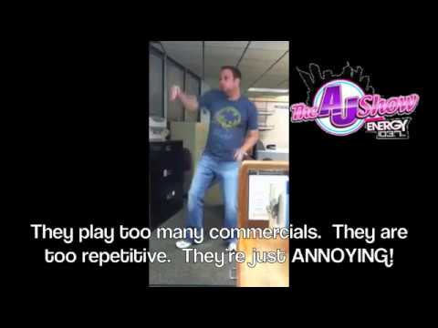 Energy 103.7's The AJ Show's take on the "I Quit" video.