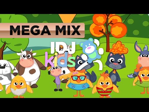 KAD SI SRECAN // NAJLEPSE DECIJE PESME // MEGA MIX // VESELA FARMA // @IDJKids