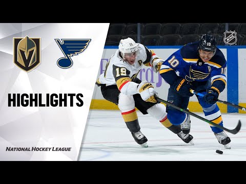 Golden Knights @ Blues 4/7/21 | NHL Highlights