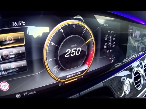 2017 Mercedes AMG E 63 S 4MATIC+ : 0 - 250 km/h Acceleration + Sound (avec Launch Control)