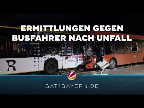 Schwerer Busunfall in Regensburg: Ermittlungen gegen Busfahrer