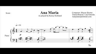 Ana Maria  - Kenny Kirkland (piano transcription)