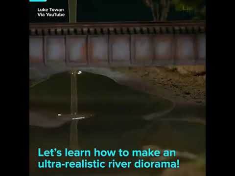 Ultra-Realistic Muddy River Diorama  ????????