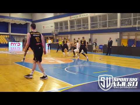 ABA 2 Liga 2018/19, OKK SPARS Sarajevo - KK Split (Hrvatska) 96-58, sažetak