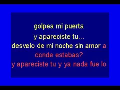 Cacho Castaña Y apareciste tu karaoke