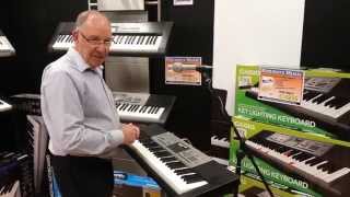 Video thumbnail for Andy at Bolton Store - Casio LK260 by Rimmers Music
