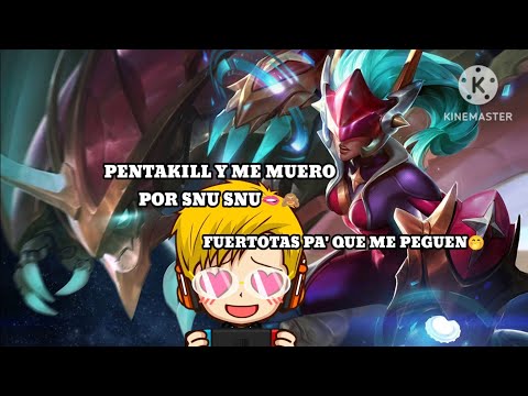 PENTAKILL CON LA FUERTOTA FLAMEANTE🫦🤭🥵 si esa misma SHYVANA mi musa, LOL WILD RIFT 