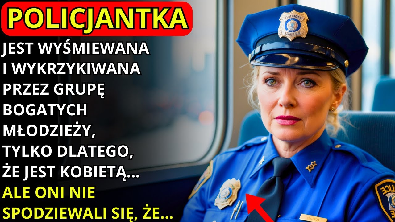 BOGACI MŁODZI WYŚMIEWALI POLICJANTKĘ W AUTOBUSIE, DWIE GODZINY PÓŹNIEJ...