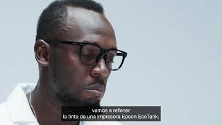 Epson Behind the scenes bloopers with Usain Bolt anuncio
