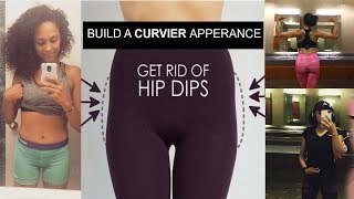 HIp Dips Workout| Get Rid Of Hip Dips & Get Wider Hips?| Curvier Appearance With Booty Bands