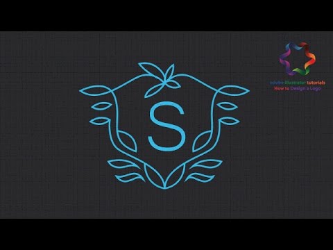 Adobe illustrator Flat Logo Design Tutorial For Beginners Logo Design illustrator Mountains