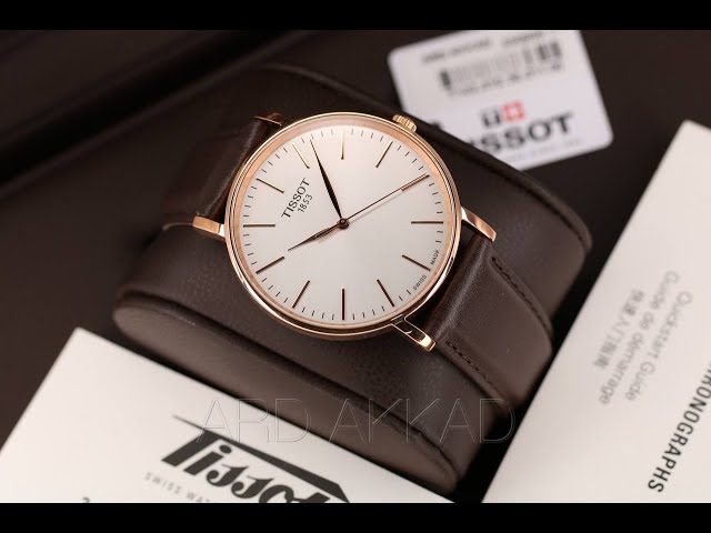 ساعة تيسو إيفري تايم كوارتز رجالية - T143.410.36.0...