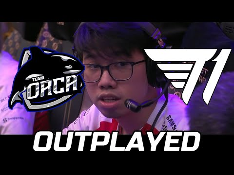 T1 VS ORCA GAME 1 - 42-15  OUTPLAYED BTS PRO SERIES SEA SEASON 10 LOWER BRACKET
