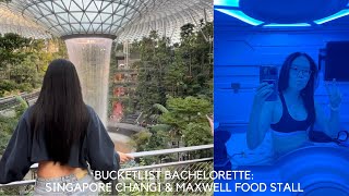 Singapore Changi Airport Maxwell Food Center Vlog