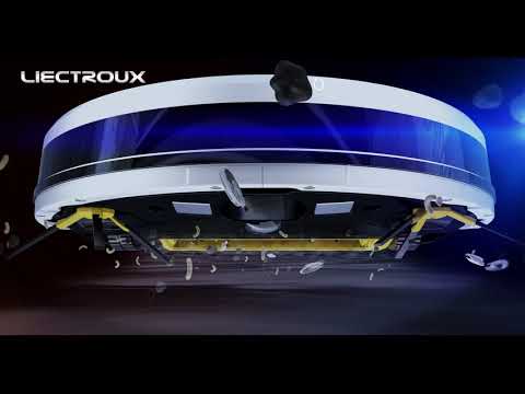 Dulkių siurblys - robotas Liectroux C30B, Juodas video