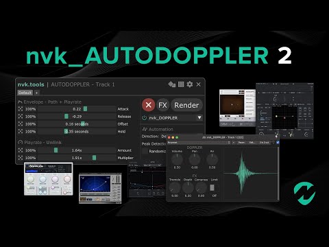 nvk_AUTODOPPLER 2 - Instant Doppler Effects in Reaper