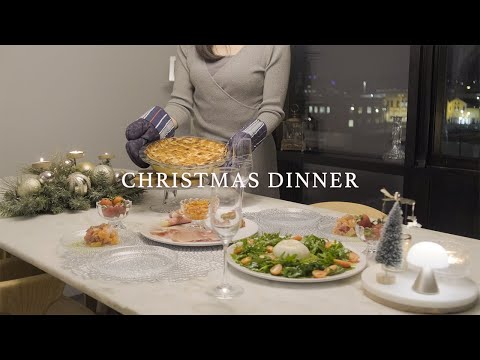 Christmas Dinner idea recipe🎄Relaxing cooking video | Christmas in NewYork | Japanese Home cooking