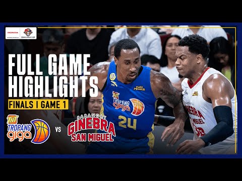 TNT vs. BRGY GINEBRA FINALS G1 | FULL GAME HIGHLIGHTS | PBA SEASON 49 COMMISSIONER'S CUP | MARCH 14