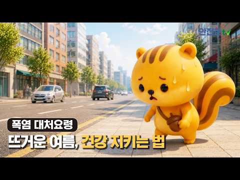 점점 커지는 온열질환 위험! 폭염에 대처하는 행동요령!