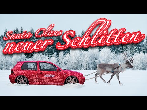 HOWDEEP // SANTA CLAUS NEUER SCHLITTEN - VW GOLF 4 GTI
