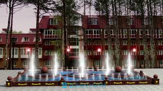 фонтан в Санатории