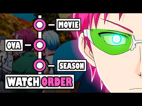 YouTube video about: Where to watch the disastrous life of saiki k?