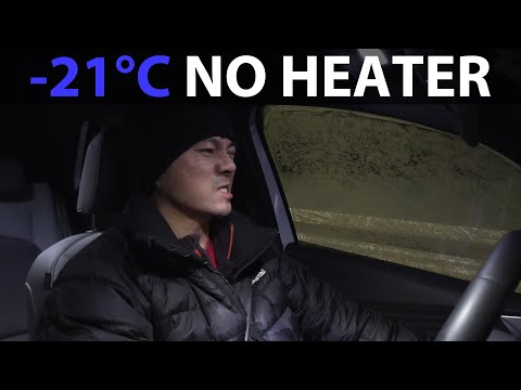 VW ID3 cold weather range test