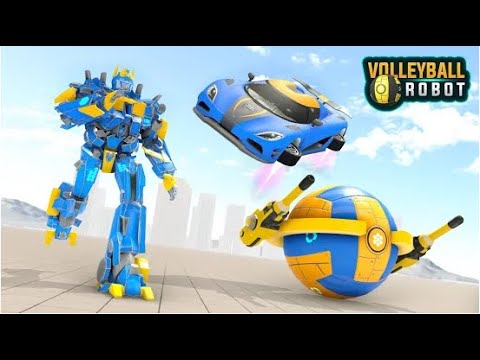 Amazing Volleyball Robot Car Part-2 | Robot Transform War Android GamePlay | By Game Crazy