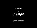 Canon in F major