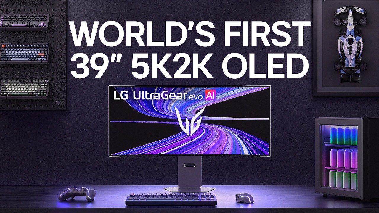 LG UltraGear evo GX9 | World&rsquo;s first 39-inch 5K2K OLED gaming monitor 39GX950B | LG - YouTube