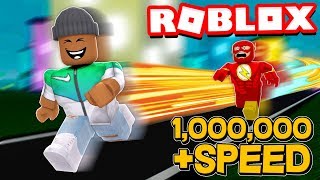 1,000,000 SPEED in Roblox Legends of Speed!!