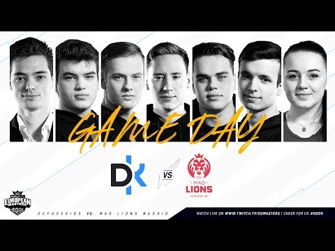 DK vs MAD - Play-Ins Day 1 | EU Masters Spring | Defusekids vs MAD Lions Madrid (2020)