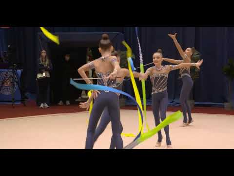 Junior Group Team Ukraine 5 Ribbons 21.850 - Irina Deleanu Cup 2021
