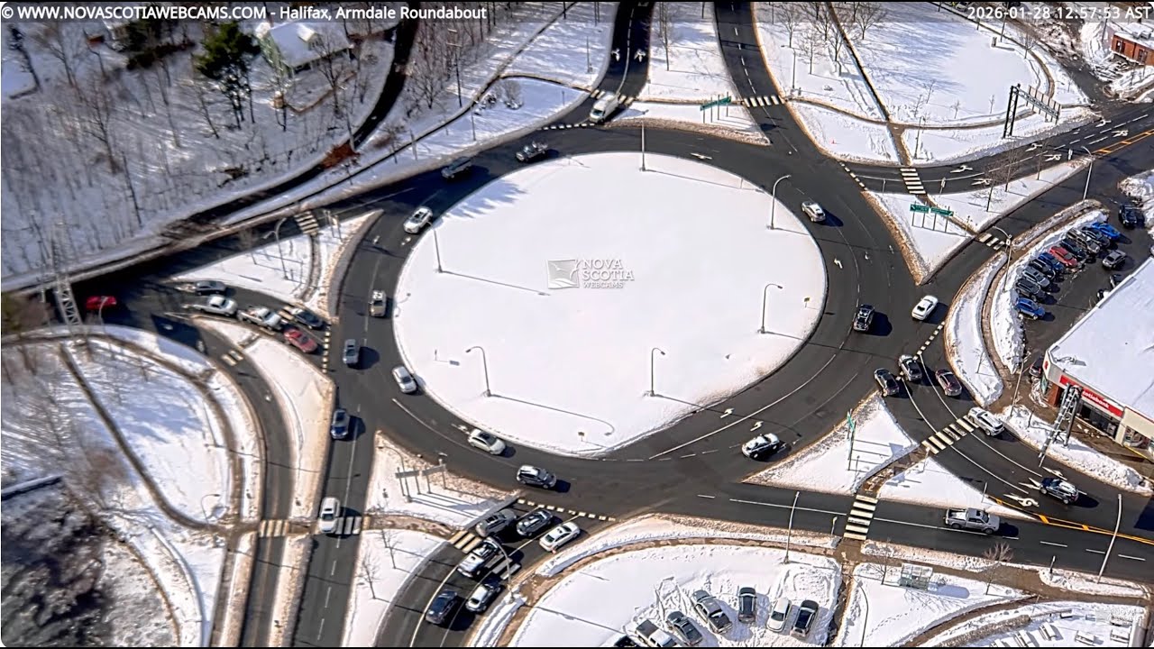 Live webcam view of Rotonda de Armdale