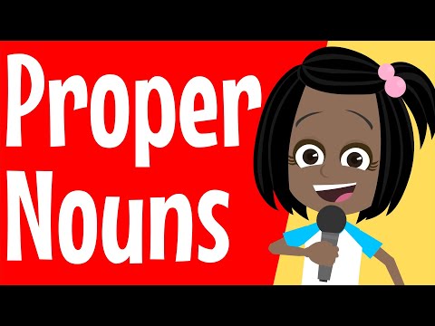 Proper Nouns Song | A Rock Song About Proper Nouns! | Grammar Song | What is a Proper Noun?