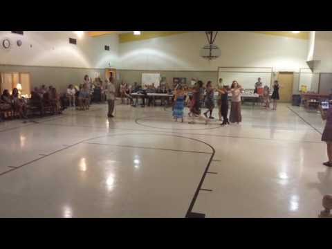Sword dancing at Wallowa Fiddle Camp