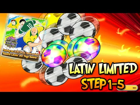 STEP 1-5 LATIN LIMITED ROBERTO CAROLUS, RAMIREZ, GIORGI! 🔥🔥 Captain Tsubasa Dream Team (INDONESIA)