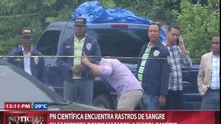 PN científica encuentra rastros de sangre en camioneta donde mataron a Yuniol Ramírez